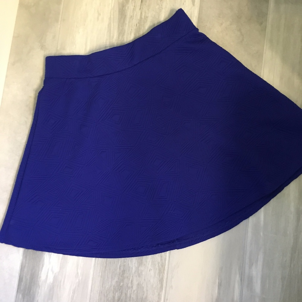 Stoosh Cobalt Skater Skirt